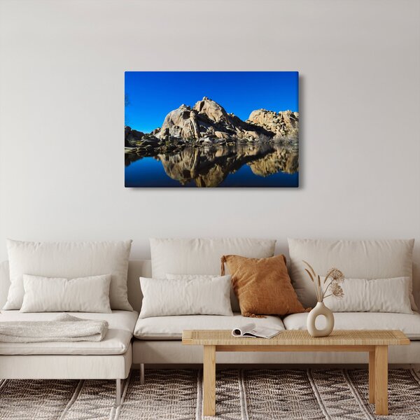 Slika odsjaj stijena (90x60 cm)