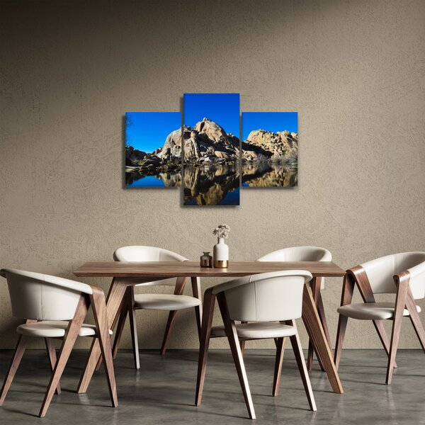Slika odsjaj stijena (90x60 cm)