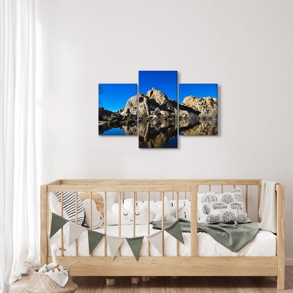 Slika odsjaj stijena (90x60 cm)