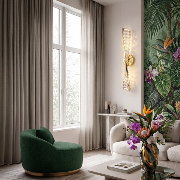 ZIDNA LED SVJETILJKA APP1951-W 50 cm GOLD