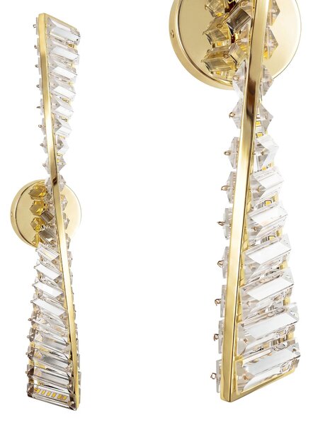 ZIDNA LED SVJETILJKA APP1951-W 50 cm GOLD