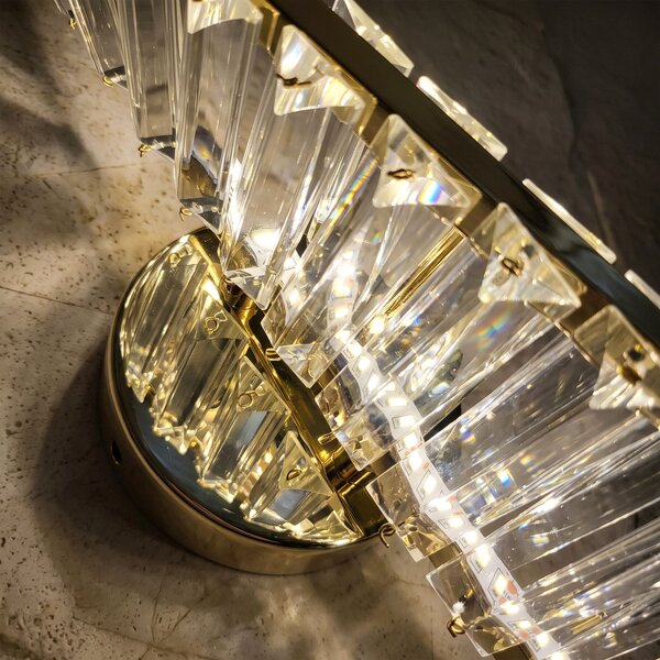 ZIDNA LED SVJETILJKA APP1951-W 50 cm GOLD