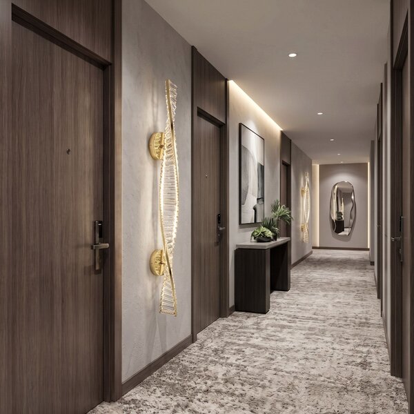 ZIDNA LED SVJETILJKA APP1952-W 100cm GOLD