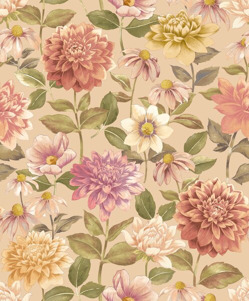 Tapeta Dahlia 5 boja