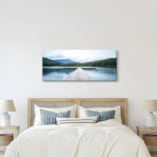 Slika - Pogled s mola (120x50 cm)
