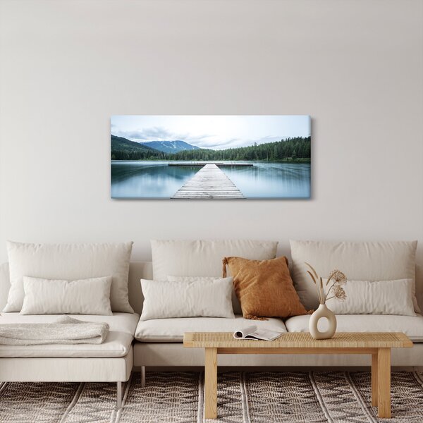 Slika - Pogled s mola (120x50 cm)