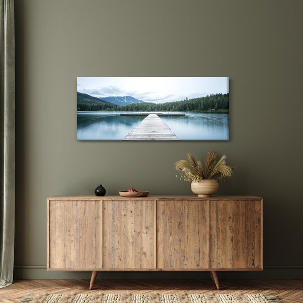 Slika - Pogled s mola (120x50 cm)