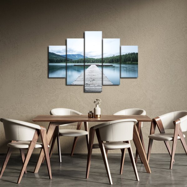 Slika - Pogled s mola (150x105 cm)