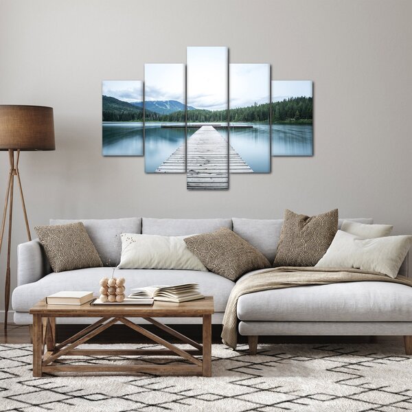 Slika - Pogled s mola (150x105 cm)