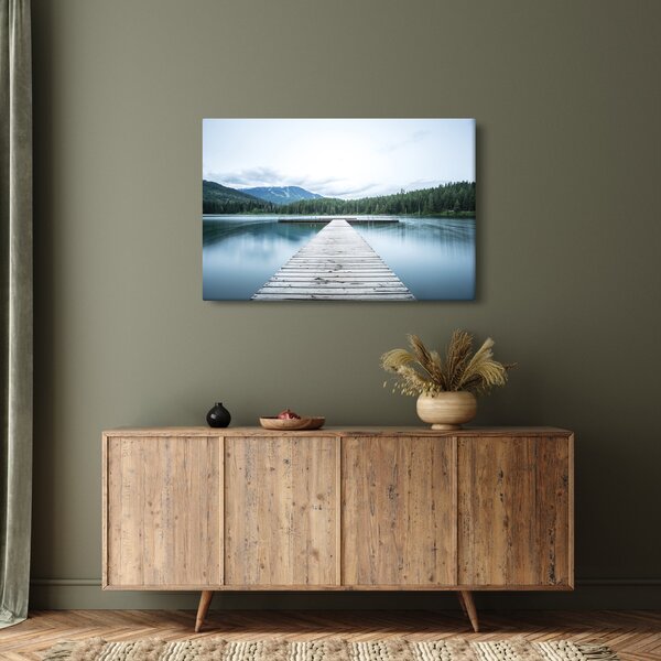 Slika - Pogled s mola (90x60 cm)