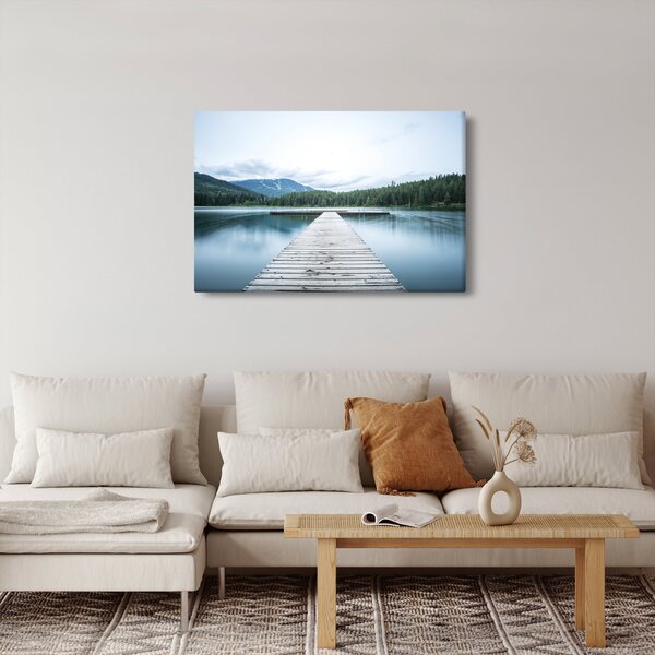 Slika - Pogled s mola (90x60 cm)