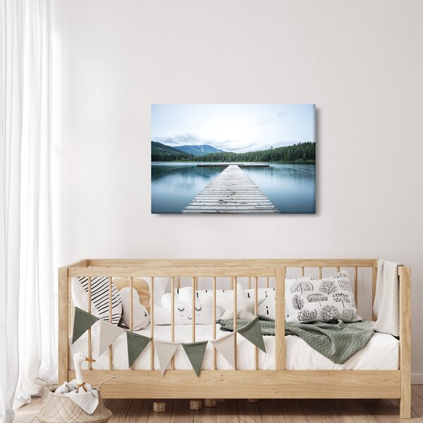 Slika - Pogled s mola (90x60 cm)