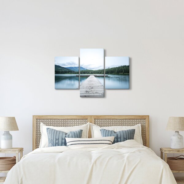 Slika - Pogled s mola (90x60 cm)