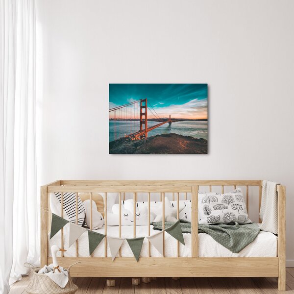 Slika - Zlatna vrata, San Francisco (70x50 cm)