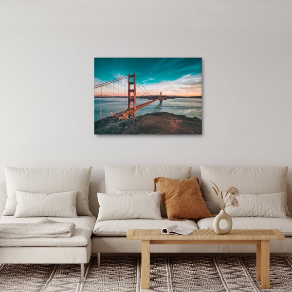 Slika - Zlatna vrata, San Francisco (70x50 cm)