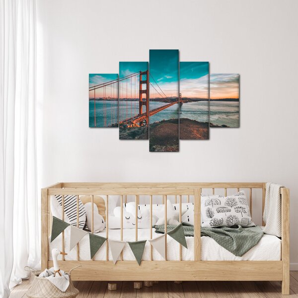 Slika - Zlatna vrata, San Francisco (150x105 cm)