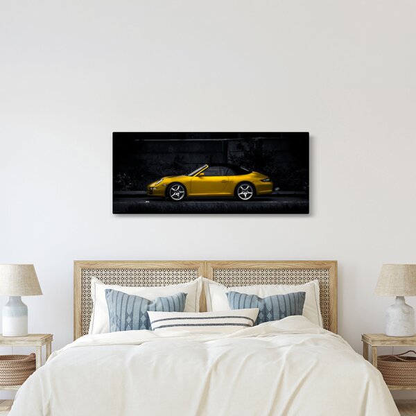Slika - sportski automobil (120x50 cm)