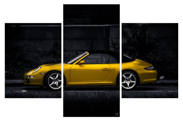 Slika - sportski automobil (90x60 cm)