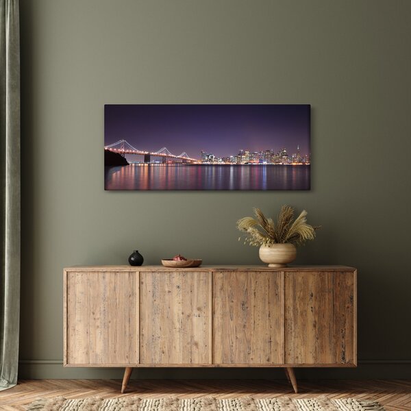 Slika pogleda na San Francisco, Kalifornija (120x50 cm)