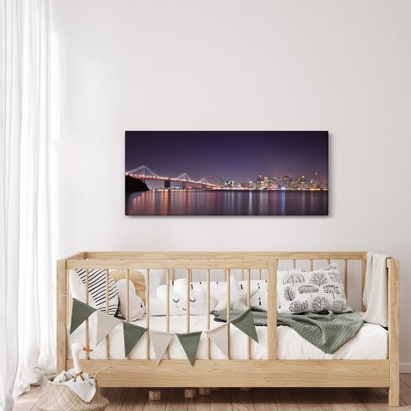 Slika pogleda na San Francisco, Kalifornija (120x50 cm)