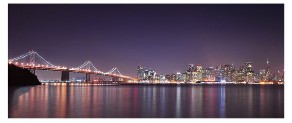 Slika pogleda na San Francisco, Kalifornija (120x50 cm)