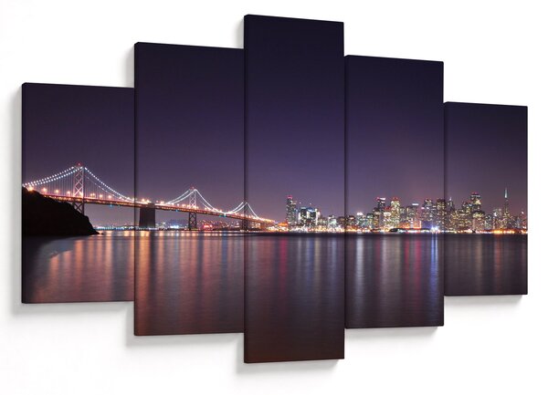 Slika pogleda na San Francisco, Kalifornija (150x105 cm)