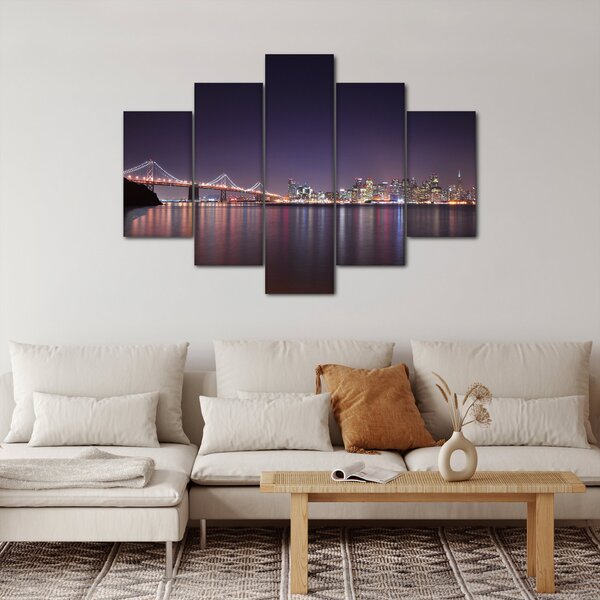Slika pogleda na San Francisco, Kalifornija (150x105 cm)