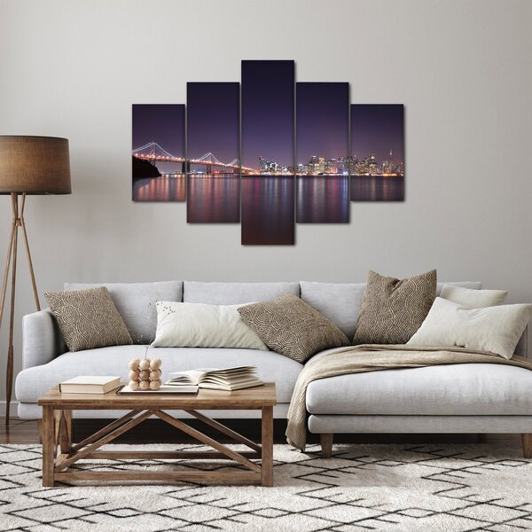 Slika pogleda na San Francisco, Kalifornija (150x105 cm)