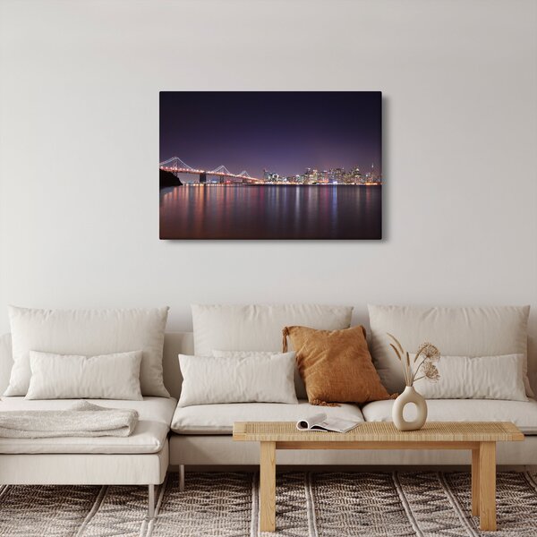 Slika pogleda na San Francisco, Kalifornija (90x60 cm)