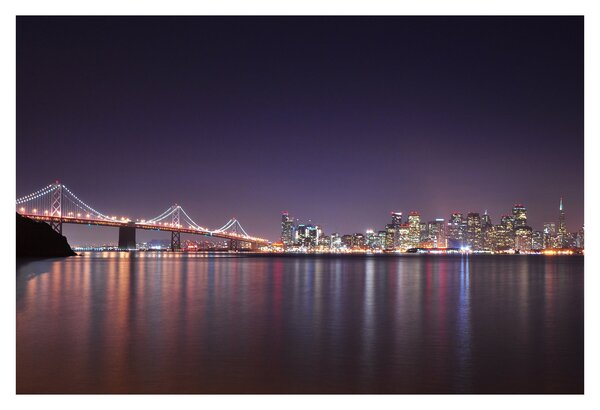 Slika pogleda na San Francisco, Kalifornija (90x60 cm)