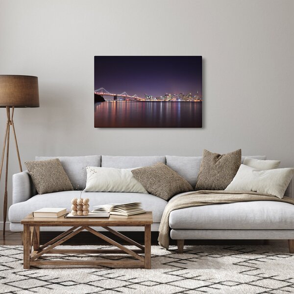 Slika pogleda na San Francisco, Kalifornija (90x60 cm)