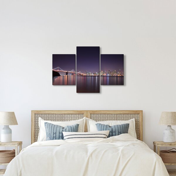 Slika pogleda na San Francisco, Kalifornija (90x60 cm)