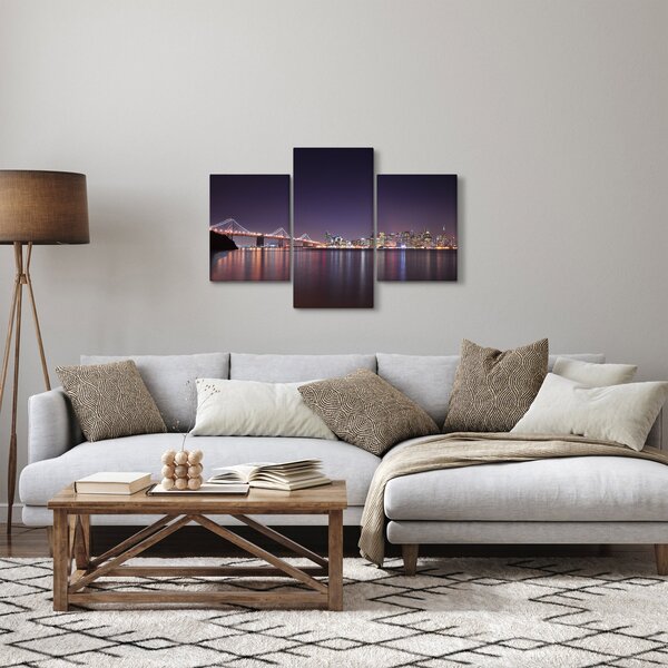 Slika pogleda na San Francisco, Kalifornija (90x60 cm)