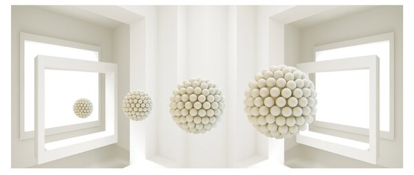 Slika - Pogled iznutra - apstrakcija (120x50 cm)