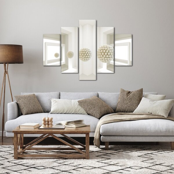 Slika - Pogled iznutra - apstrakcija (150x105 cm)