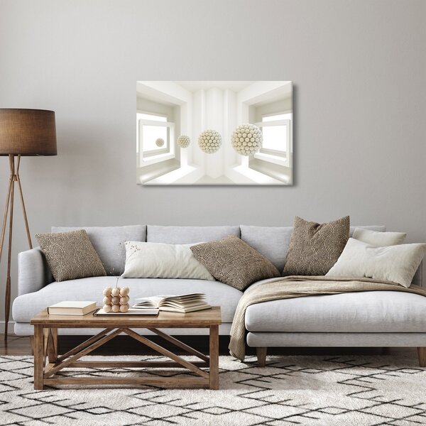 Slika - Pogled iznutra - apstrakcija (90x60 cm)