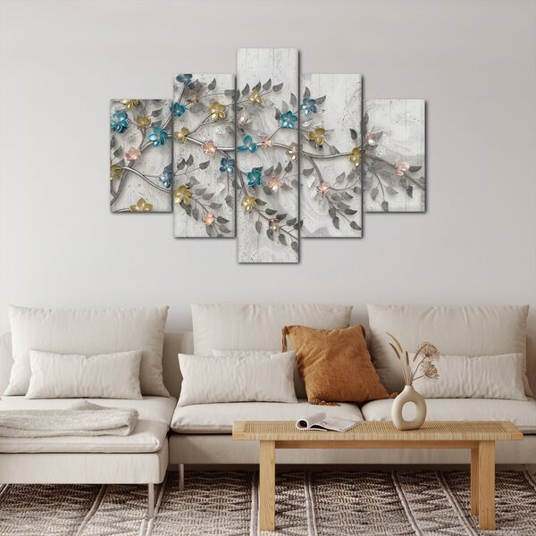 Slika- Na grani - apstrakcija (150x105 cm)