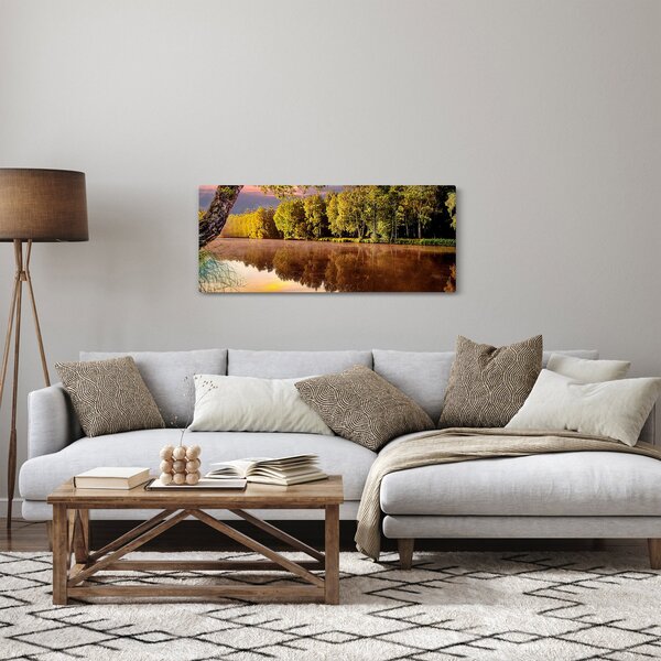 Slika - Iza rijeke (120x50 cm)