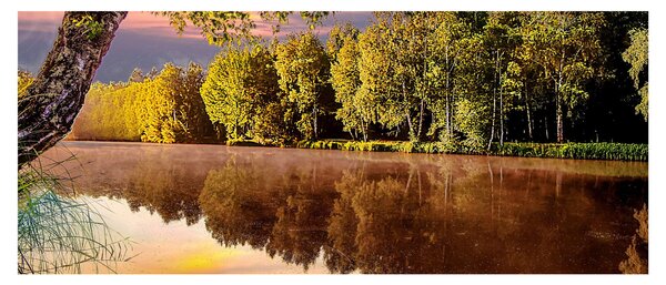 Slika - Iza rijeke (120x50 cm)