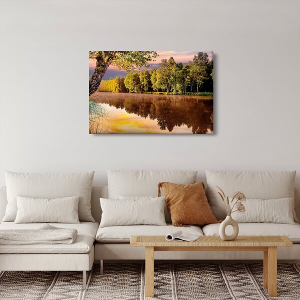Slika - Iza rijeke (90x60 cm)