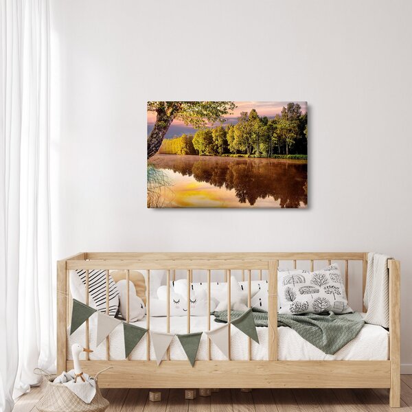 Slika - Iza rijeke (90x60 cm)