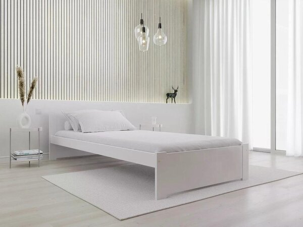 Krevet IKAROS 80 x 200 cm, bijela Podnica: Sa podnicom od letvi, Madrac: Bez madraca