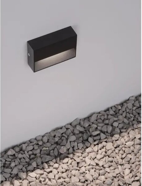 ZIDNA SVJETILJKA LED 1.5W 34lm 3000K IP54 ANTRACIT NL9492690