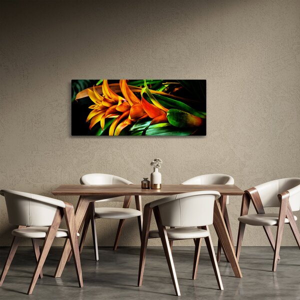 Slika narančastog buketa (120x50 cm)