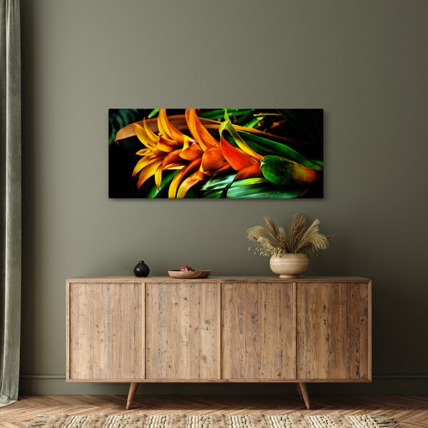Slika narančastog buketa (120x50 cm)