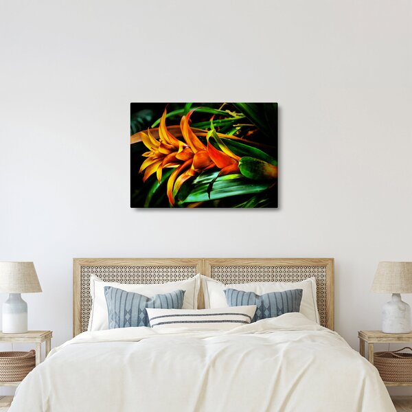Slika narančastog buketa (70x50 cm)