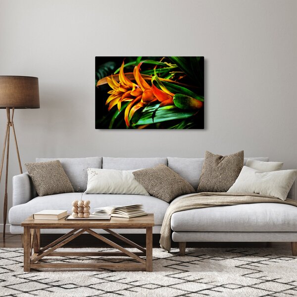 Slika narančastog buketa (90x60 cm)