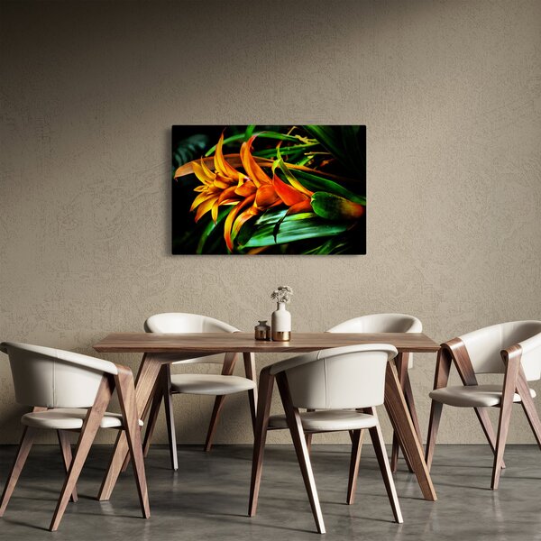 Slika narančastog buketa (90x60 cm)