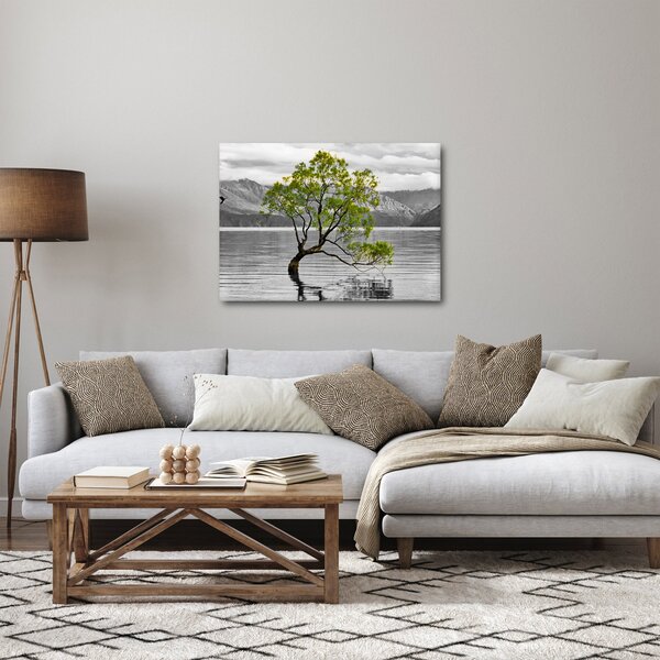 Slika stabla usred jezera (70x50 cm)