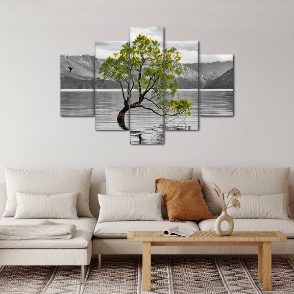 Slika stabla usred jezera (150x105 cm)